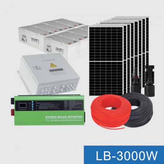 off-grid solar power system 3000w