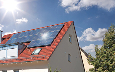 تصميم نموذجي للطاقة الشمسية المنزلية خارج الشبكة النظام